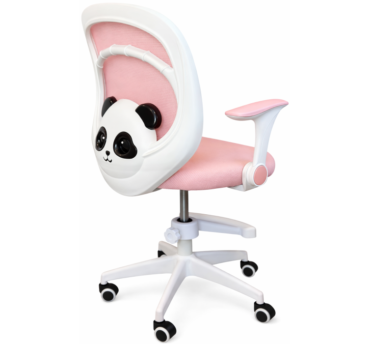 Крісло обертове дитяче PERFECT KIDS PANDA PINK7